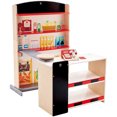 thumbnail image 2 of Hape Pop Up Grocery Shop Pretend Play Set Bundle with Kids Toy Smoothie Blender, 2 of 10