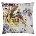 thumbnail image 7 of Fennco Styles Watercolor Tropical Phoenix Birds Down-Filled Linen Throw Pillow - 20"x20", 7 of 7