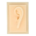 thumbnail image 1 of Fake Ear, Comfortable Soft Glossy Texture Durable Wearable Silicone Ear  For Teaching Demonstration Left Ear, 1 of 8