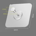 thumbnail image 2 of Juego de 14 Ganchos Adhesivos de Pared sin Clavos de Acero Inoxidable Impermeables para Cocina Baño y Oficina, 2 of 5