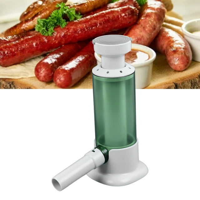 Sausage Stuffer, Homemade Manual Sausage Maker With 4 Stuffing Tubes, Horizontal Meat Filling Kitchen Machine, Fast Sausage Filling Manual Sausage Stuffer Machine