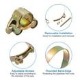 thumbnail image 3 of Unique Bargains 4Pack T-Bolt Hose Clamps, 17-19mm/0.67'-0.75' ID Range, Iron Radiator Hose Clamp Intake Clamp, 3 of 4