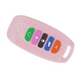 thumbnail image 2 of Teething Chew Toys,remote control silicone toddlers teething toys,baby teething Early Educational,newborn teething chew toys montessori Sensory Toy,infants montessori sensory Pink Sunnimix  Juguetes para masticar la dentición, 2 of 8