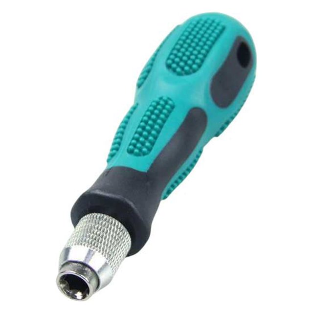 Kenally Destornillador de mano de acero portátil, pieza de repuesto, mango antideslizante, destornillador desmontable, herramienta manual de Artesanía tipo 3