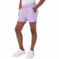 thumbnail image 3 of 32 Degrees Cool Youth Girl's 2 Pack Ultra Soft Shorts | Purple Tie Dye/Lilac, XS (XS-5/6), 3 of 8
