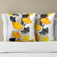 thumbnail image 3 of Autumn Falling Ginkgo Pillow Covers - Ginkgo Leaf Decorative Throw Pillow Covers 18x18 Inch Rustic Fall Pillow Cases Set of 2 for Couch Sofa Living Room Patio Furniture, 3 of 7