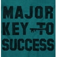 thumbnail image 2 of Major Key Success Motivational Men's Graphic T Shirt Tees Brisco Brands S, 2 of 6