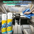 thumbnail image 5 of LICHENGTAI Car Interior Foam Cleaner Kit 150ML with Wipe Sponge for Leather Seats Dashboard Windows Effective, 5 of 10