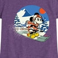 thumbnail image 3 of Disney - Minnie Ski - Toddler & Youth Girls Short Sleeve Graphic T-Shirt, 3 of 5