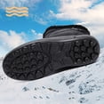 thumbnail image 3 of Akiihool Snow Boots for Women Fashion Womens Winter Snow Boots Booties Walking Boots Warm Anti-Slip Ankle Hiking Skiing Boots (Black,8.5), 3 of 4