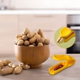 thumbnail image 3 of Manual Peanut Sheller Tool, Ergonomic Nut Cracker, Raw Cooked Peanut Remover, Hand Protection Design, Portable Kitchen Gadget, 3 of 5