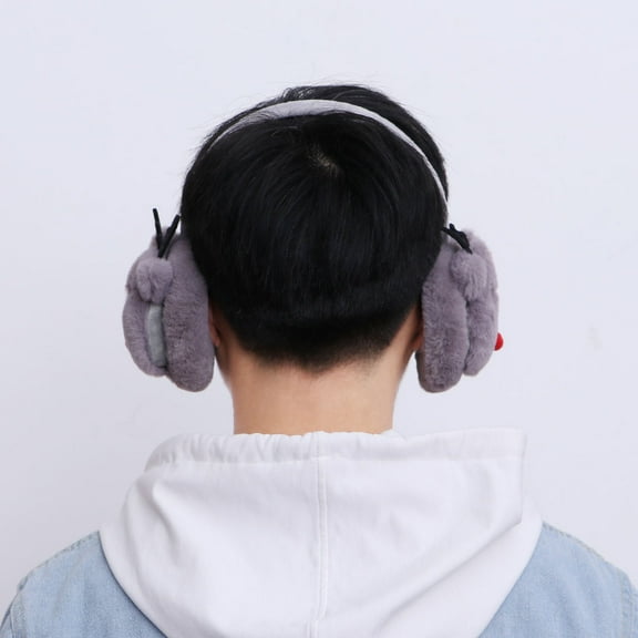 LEORX Cold weather ear muffs warm earmuffs for children Plush 1Pack for Winter Days