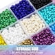 thumbnail image 4 of Juego de cuentas pequeñas de 2/3/4MM juego de cuentas de vidrio opaco Multicolor para joyería pulseras fabricación de colgantes para collares, 4 of 7