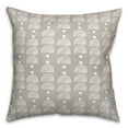 thumbnail image 2 of Creative Products Rainbow Pattern Gray 18 x 18 Indoor / Outdoor Pillow, 2 of 3