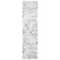 thumbnail image 3 of SAFAVIEH Amelia Roslyn Abstract Runner Rug, Light Gray/Blue, 2'2" x 12', 3 of 11