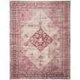 thumbnail image 2 of SAFAVIEH Classic Vintage Bedinn Overdyed Polyester Area Rug, Fuchsia, 8' x 10', 2 of 7