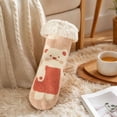 thumbnail image 3 of Women's Non Slip Animal Slipper Socks, Fleece Lined Thick Warm Winter Floor Socks, Cozy Home Lounging Socks, Snow Socks, 3 of 5
