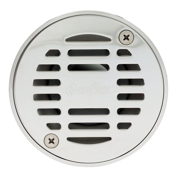 Coladera Redonda Coflex Acero Inoxidable 10 Cm