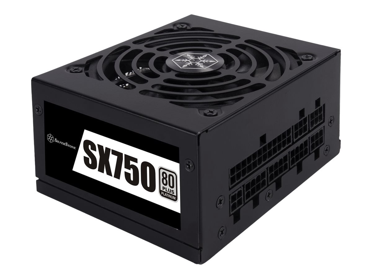 silverstone sx750 platinum, 750w sfx fully modular 80 plus platinum power supply, sst-sx750-pt