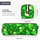 thumbnail image 3 of Easygdp St Patrick's Day2 para Estuche de Lápices de Cuero, Estuche de Papelería de Cuero, Estuche de Gran Capacidad con Cremallera, 3 of 7