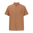 thumbnail image 2 of Mens Shirts Crewneck Short Sleeve Summer Beach Shirt Causal Stylish Gradient Graphic Tee Shirts Fashion Clothes, 2 of 5