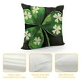 thumbnail image 4 of Shiartex St Patricks Day Pillow Covers  Watercolor Lucky Clover Pillow Cases Polka Dot Shamrock Spring Throw Pillows Farmhouse Decor For Living Room Bedroom Bed Cushion Outdoor Indoor, 4 of 5