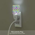 thumbnail image 5 of Fuzoiu Graffiti Pineapples Print Dusk to Dawn LED Night Light with Light Sensor, Energy-Efficient Touch-Safe Night Lamp for Home, Office, and Kids' Rooms-EU, 5 of 7
