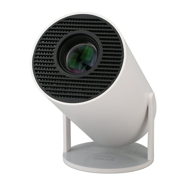 Mini proyector, wifi 6 5.2 720p Natuivo 4K/1080p Compatible Con Full HD, Soporte Giratorio de 270, Pantalla de 130 Pulgadas para