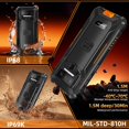 thumbnail image 6 of Oukitel WP23 Plus Rugged Phone 4GB 128GB 6.52 inch Android 14,10600mAh 4G Smartphone-Black/Green/Orange, 6 of 7