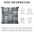 thumbnail image 5 of Nawypu  Vintage Aloha Tiki Throw Pillow Covers Decorative Pillowcase Square Cushion Cases for Home Sofa Bedroom Livingroom, 5 of 5