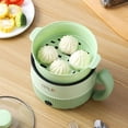 thumbnail image 6 of Electric Hot Pot, Mini Ramen Cooker, 1.5L Noodles Pot, Hot Pot Electric, Mini Pot for Steak, Egg, Fried Rice, Ramen, Soup, Porridge, Oatmeal, Portable Cooking Pot with Power Adjustment, 6 of 17