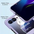 thumbnail image 5 of for Motorola Razr+ 2023 Case with Integrated Glass Screen Protector, Slim Matte Hard PC Back Case Scratch-Resistant Full Coverage Phone Case for Motorola Razr Plus 2023 - Purple, 5 of 12