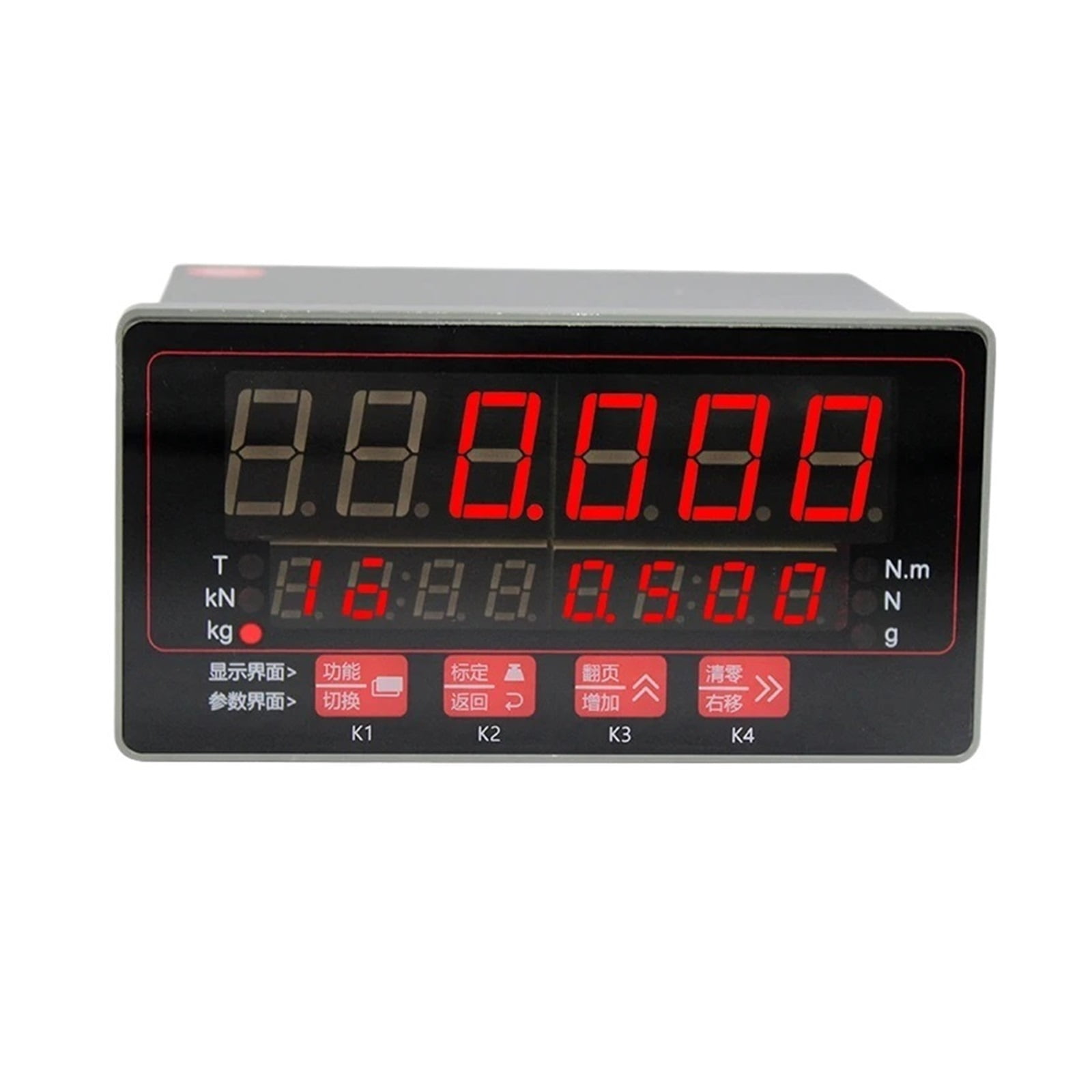 Load Cell Indicator Rs485 Digital Dynanometer Display ControlIer Force Sensor Transmitter Weighing Force Measuring Instrument ,High Accuracy