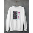 thumbnail image 3 of Groovy Techno Style Art Sweatshirt Men -Image by Shutterstock, Male Large, 3 of 4