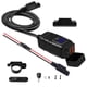thumbnail image 1 of Cargador para Motocicleta 12 V Adaptador Dual USB QC 3.0 Con Voltímetro (luz Azul), 1 of 9