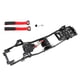 thumbnail image 4 of chasis de metal de 313 mm ,3 "para Axial SCX10 II RC Car Model Upgrade Accs , 3 estilo 3, 4 of 8