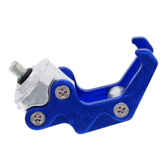 Gancho universal para colgar botellas y bolsas de casco de motocicleta de aluminio CNC Azul