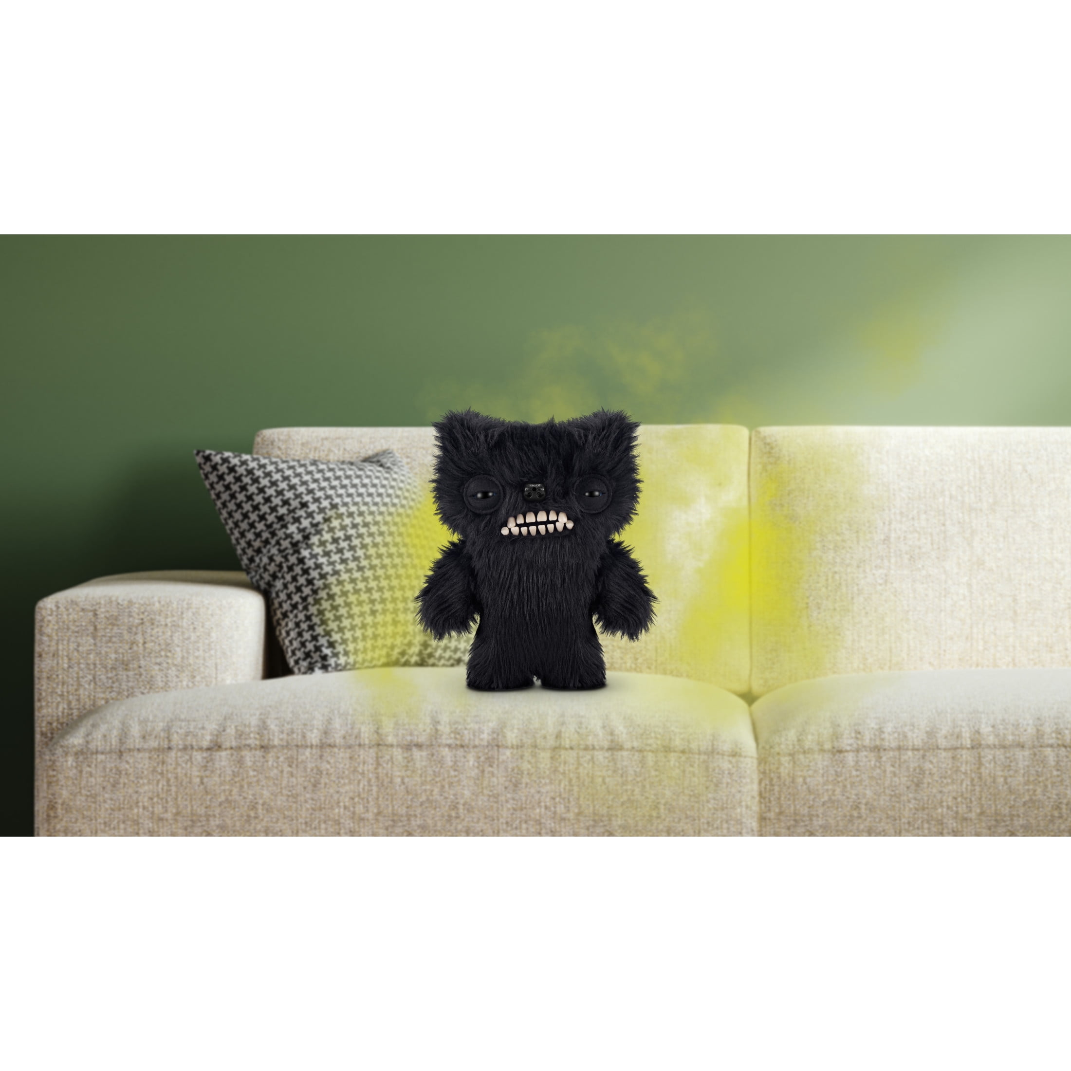 Fuggler Fart Face 9 inch (Munch Munch) Soft Plush, Funny Ugly Monster Stuffed Animal Toy by ZURU