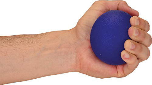 Finger Exerciser Ball Squeeze Hand Wrist Exercise Stress Relief Strength Grip 