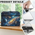 thumbnail image 6 of SEANATIVE Galaxy Plants Sewing Machine Dust Cover Aesthetic Protective Cover Compatible with Most Standard Sewing Machines Decor Easy Storage Dust Cover, 6 of 7