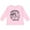 AD-Pink, variant on Summer Vacation Mode Clearwater Beach Florida Boys or Girls Long Sleeve Toddler T-Shirt