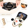 thumbnail image 4 of Ryvnso Fox Play Guitar Womens Chain Shoulder Bag Tote Handbags Clutch Hobo Purse with Zipper for Travel, 4 of 7