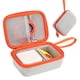 thumbnail image 2 of Tholdsy Funda protectora para reproductor y funda Eva, bolsa de música, auriculares, funda inteligente para niños, bolsa para altavoz y Cables de audio/vídeo Gris S, 2 of 6