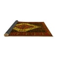 thumbnail image 2 of Ahgly Company Indoor Square Persian Yellow Traditional Area Rugs, 3' Square, 2 of 4
