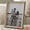 Morandi Green, variant on Unique Bargains Resin Picture Frame with HD Glass Vintage Wall Hanging Beige 4" x 6"