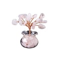 thumbnail image 2 of Árbol De Cristal 1 unidad de árbol de cristal natural rosa tejido a mano con forma de árbol de la vida, adorno de escritorio. Rkxzt, 2 of 8