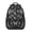 Skull and Butterfly, variant on Moth and Flower Gothic Pattern Backpack for School, Cute School Bag with Adjustable Shoulder Straps and Padded Back, 15.3"x11"x6.7"