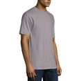 thumbnail image 3 of Hanes - Beefy-T T-Shirt - 5180, L, Graphite, 3 of 6