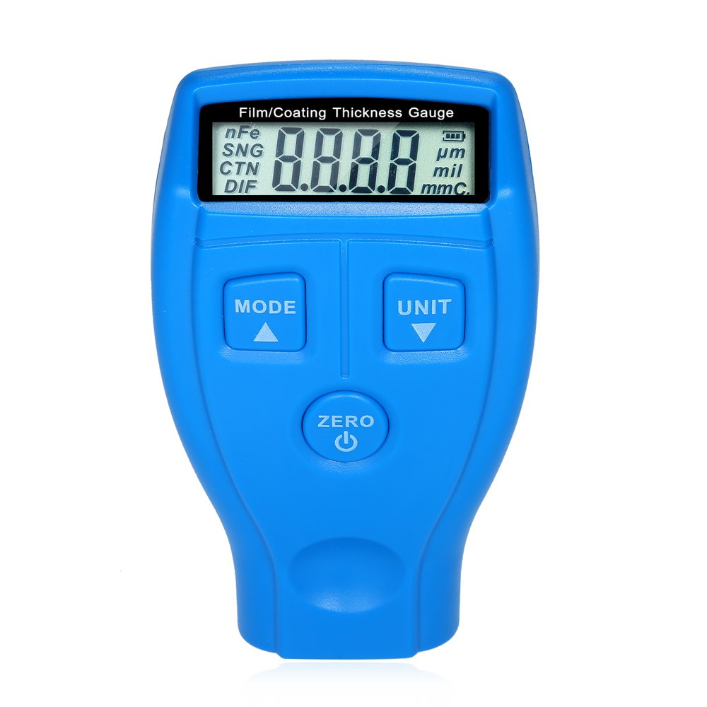 Meterk Film/Coating Thickness Gauge Mini Paint Thickness Tester Digital