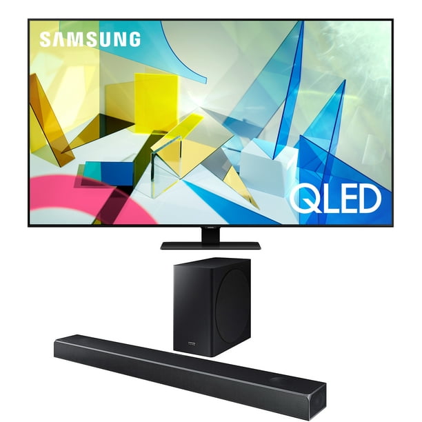Aarzelen Schildknaap Bliksem Samsung QN75Q80TA 75" 4K UHD Smart TV w/ a Samsung HW-Q80R Harman Kardon  Soundbar with Dolby Atmos (2020) - Walmart.com
